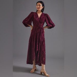 Hutch Rosa Floral Wrap Maxi Dress
